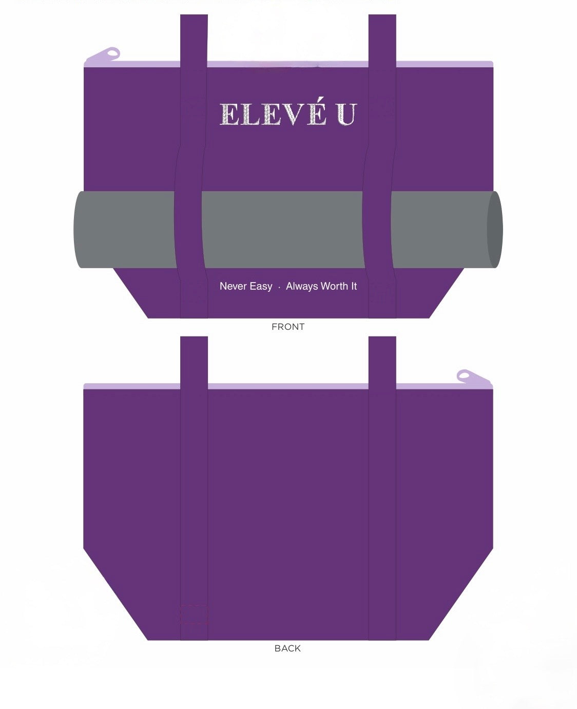 ELEVÈU Weekender Yoga Tote, ELEVÈU Mat, Pilates Ball, Pilates Ring, Resistance Bands, Yoga Block